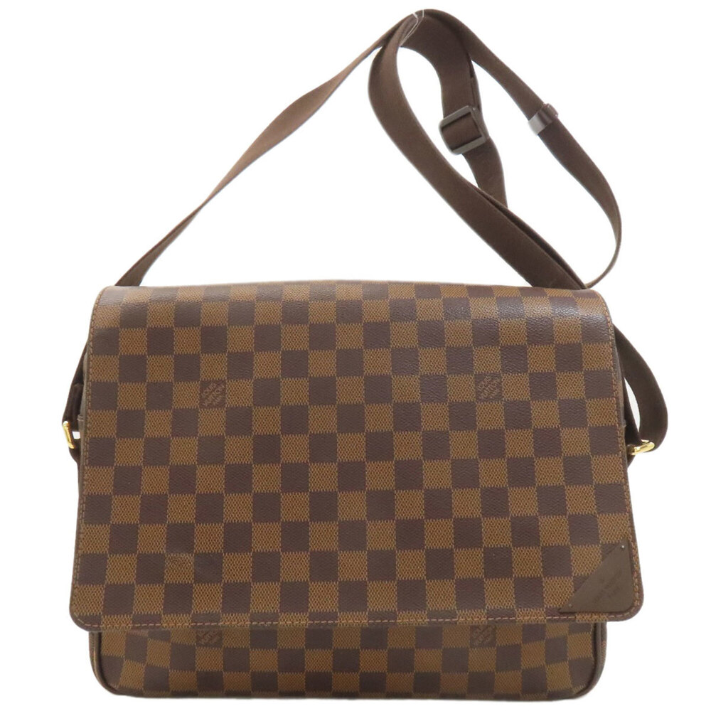 LOUIS VUITTON Authentic Brown Damier Canvas Shoulder Bag